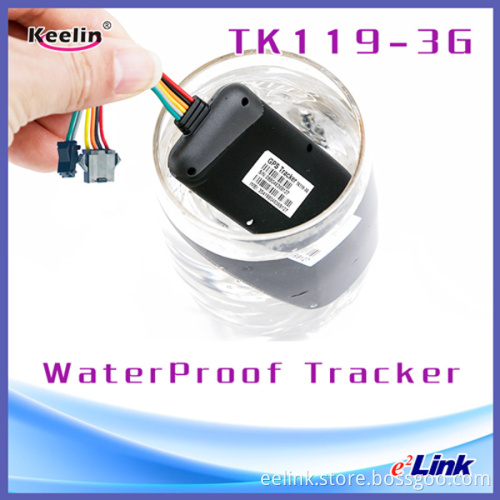 Waterproof gps tracking monitor with I/O port